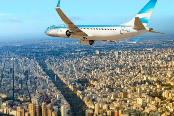 lvuelo llegando a ezeiza