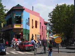 rua caminito no bairro da boca