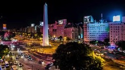 Obelisco de Buenos Aires, nocturno